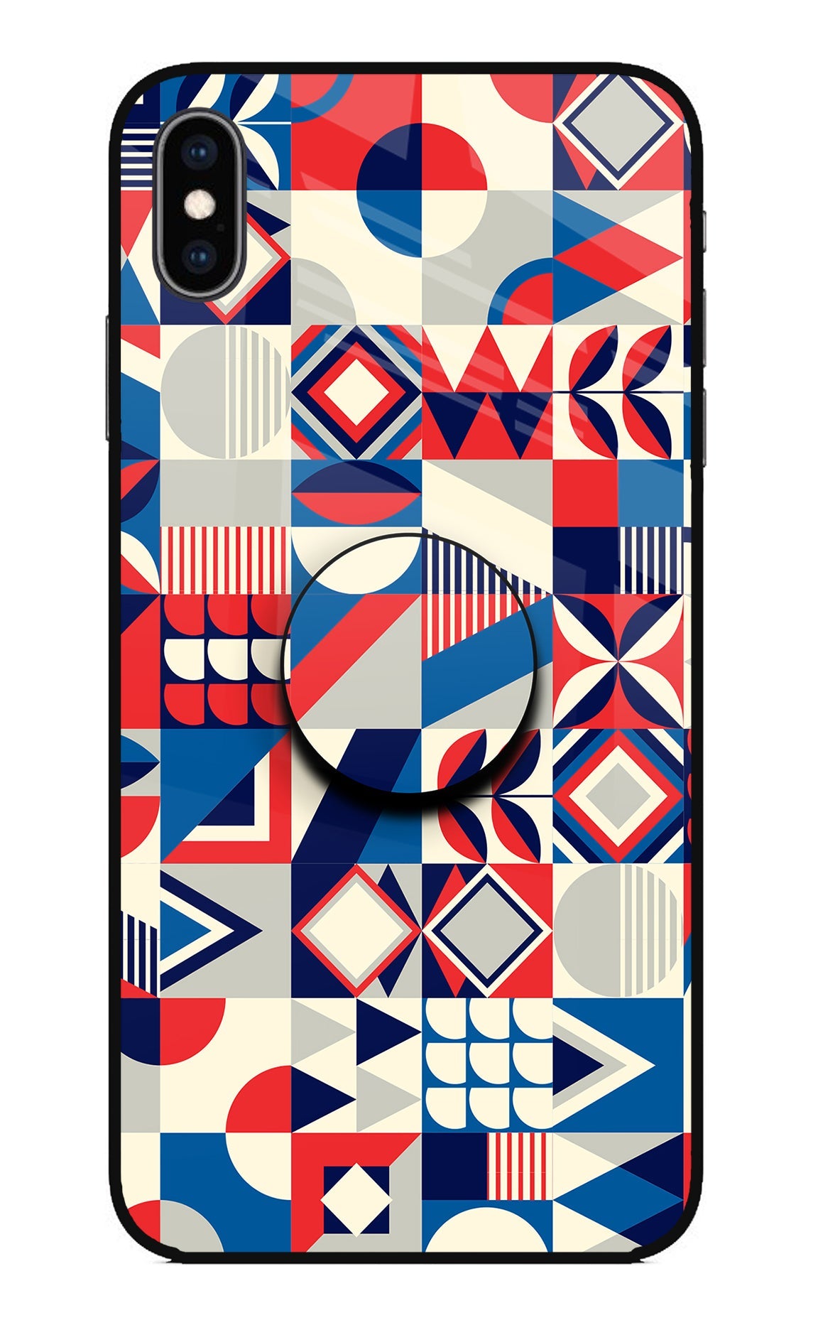 Colorful Pattern iPhone XS Max Pop Case