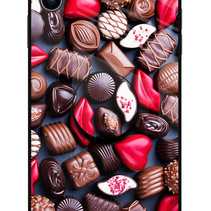 Chocolates iPhone XS Max Glass Case