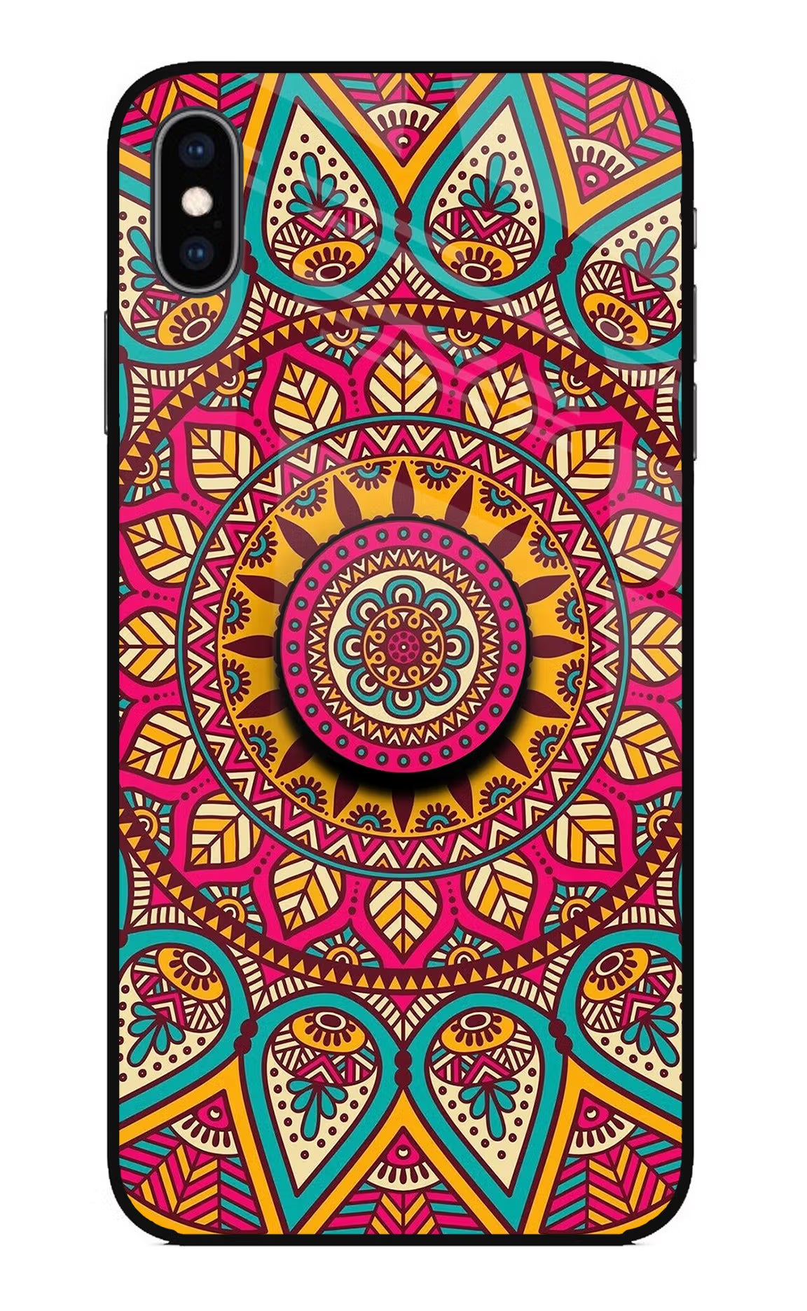 Mandala iPhone XS Max Pop Case by Casekaro