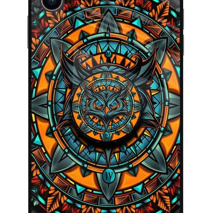 Angry Owl iPhone XS Max Glass Case
