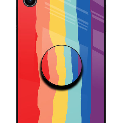 Rainbow iPhone XS Max Glass Case
