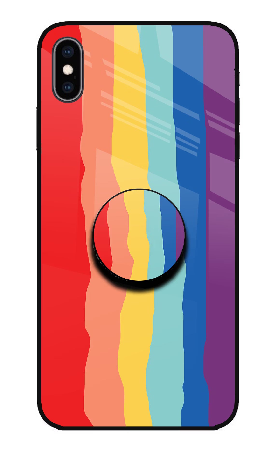 Rainbow iPhone XS Max Pop Case by Casekaro