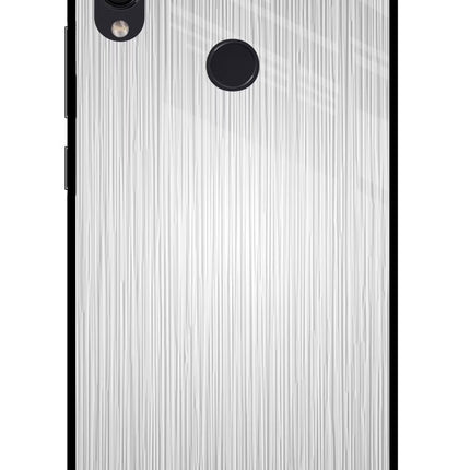 Wooden Grey Texture Redmi Note 7S Glass Case Back Cover by Casekaro