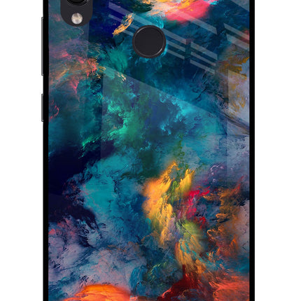 Artwork Paint Redmi Note 7S Glass Case Back Cover by Casekaro