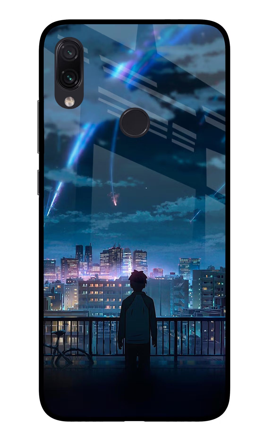 Anime Redmi Note 7S Glass Case