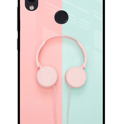 Music Lover Redmi Note 7S Glass Case Back Cover by Casekaro