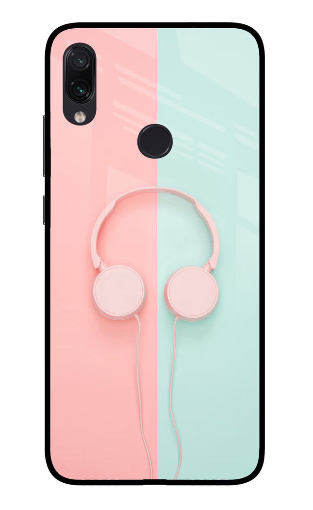 Music Lover Redmi Note 7S Glass Case Back Cover by Casekaro