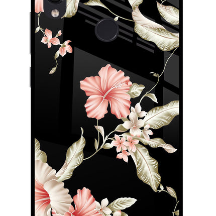Flowers Redmi Note 7S Glass Case Back Cover by Casekaro