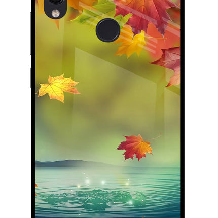 Flowers Redmi Note 7S Glass Case Back Cover by Casekaro