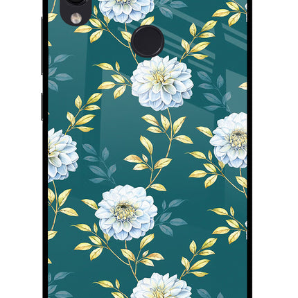 Flowers Redmi Note 7S Glass Case Back Cover by Casekaro