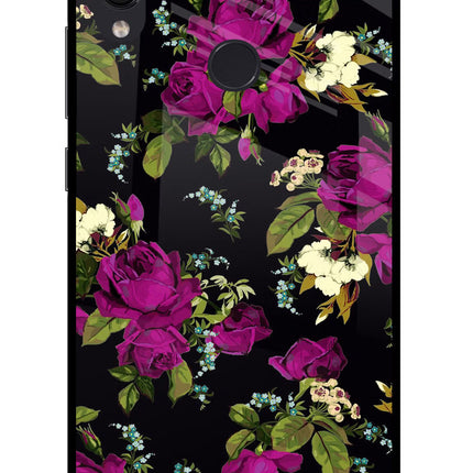 Flowers Redmi Note 7S Glass Case Back Cover by Casekaro