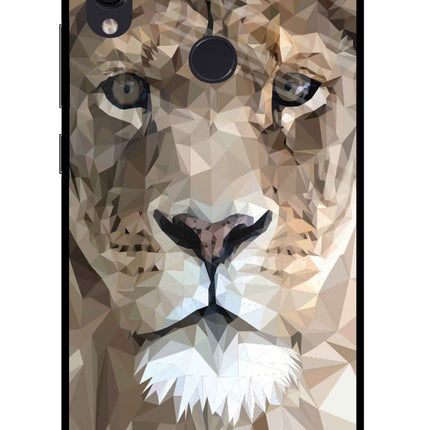Lion Art Redmi Note 7S Glass Case