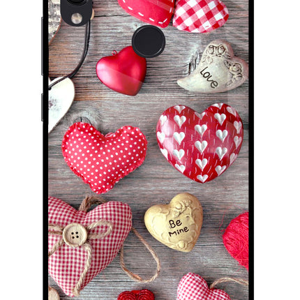 Love Wallpaper Redmi Note 7S Glass Case Back Cover by Casekaro