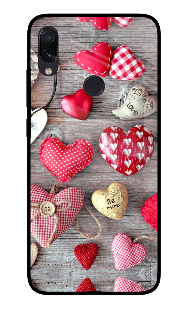 Love Wallpaper Redmi Note 7S Glass Case Back Cover by Casekaro