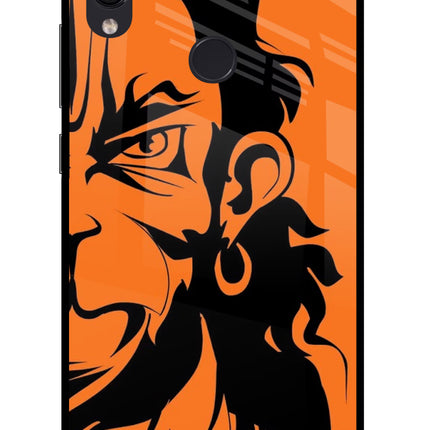 Hanuman Redmi Note 7S Glass Case Back Cover by Casekaro