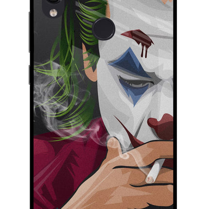 Joker Smoking Redmi Note 7S Glass Case Back Cover by Casekaro