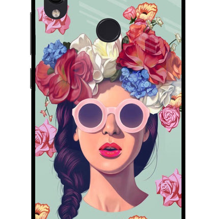 Pretty Girl Redmi Note 7S Glass Case