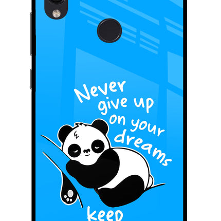 Keep Sleeping Redmi Note 7S Glass Case Back Cover by Casekaro