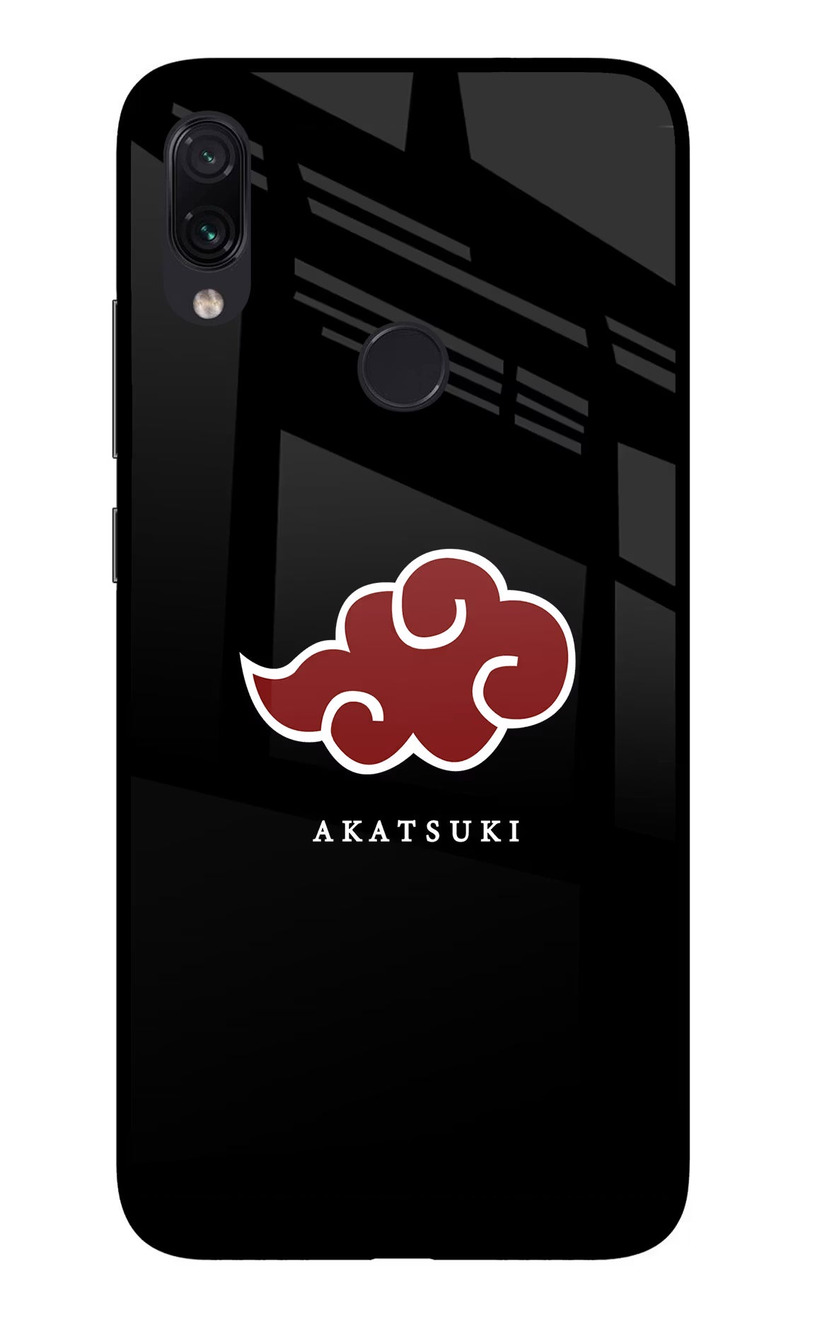 Akatsuki Redmi Note 7S Glass Case Back Cover by Casekaro