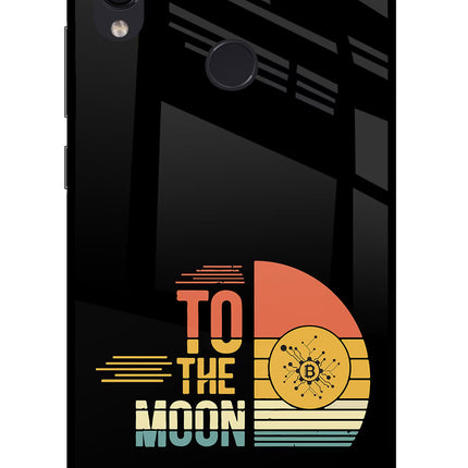 To the Moon Redmi Note 7S Glass Case