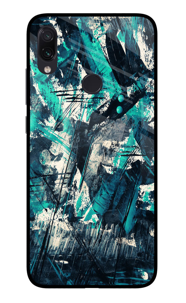 Artwork Redmi Note 7S Glass Case Back Cover by Casekaro