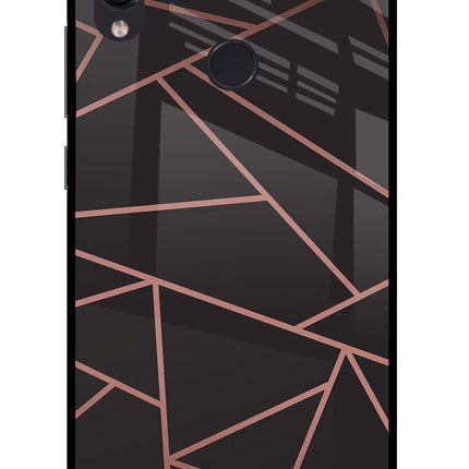 Geometric Pattern Redmi Note 7S Glass Case