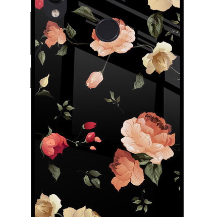 Flowers Redmi Note 7S Glass Case Back Cover by Casekaro