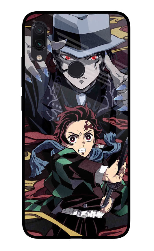 Demon Slayer Redmi Note 7S Glass Case