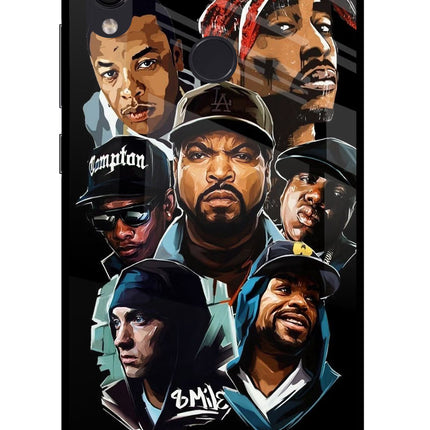 Rappers Redmi Note 7S Glass Case