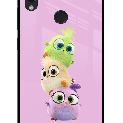 Cute Little Birds Redmi Note 7S Glass Case