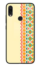 Ethnic Seamless Redmi Note 7S Glass Case