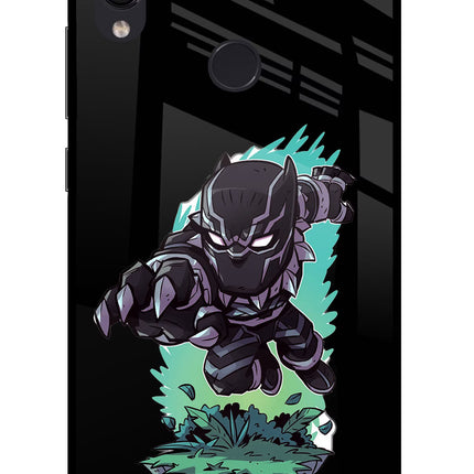 Black Panther Redmi Note 7S Glass Case