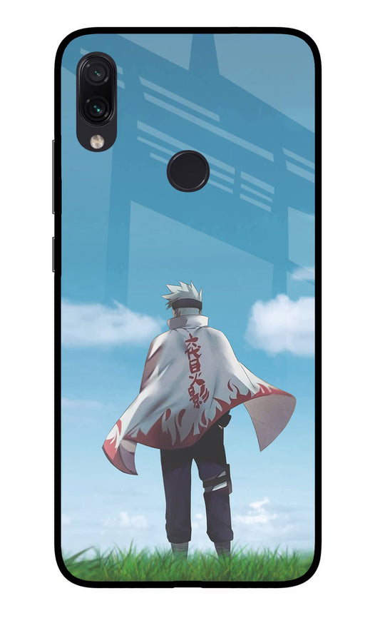 Kakashi Redmi Note 7S Glass Case