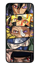 Naruto Character Redmi Note 7S Glass Case
