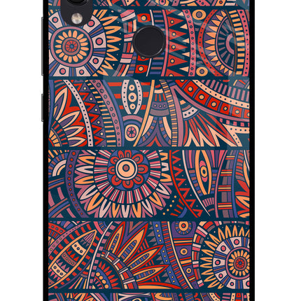 African Culture Design Redmi Note 7S Glass Case