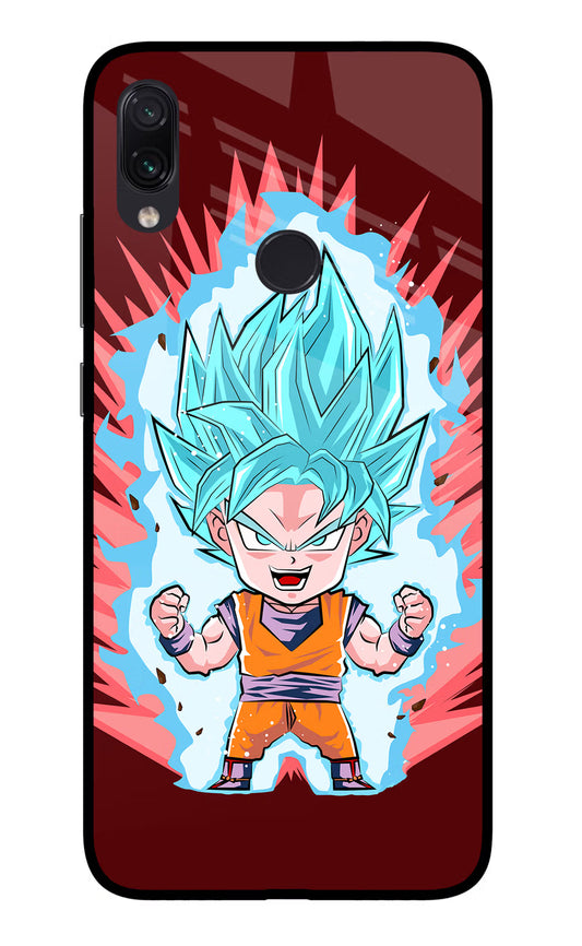 Goku Little Redmi Note 7S Glass Case