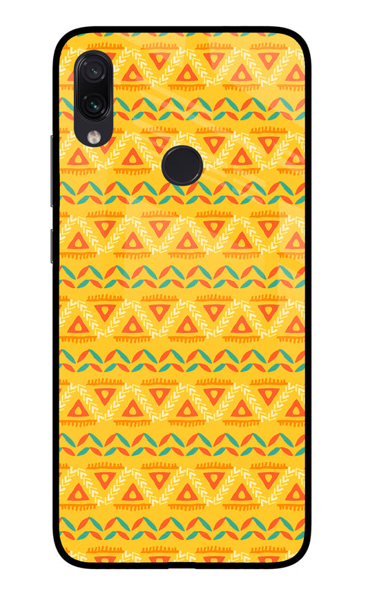 Tribal Pattern Redmi Note 7S Glass Case