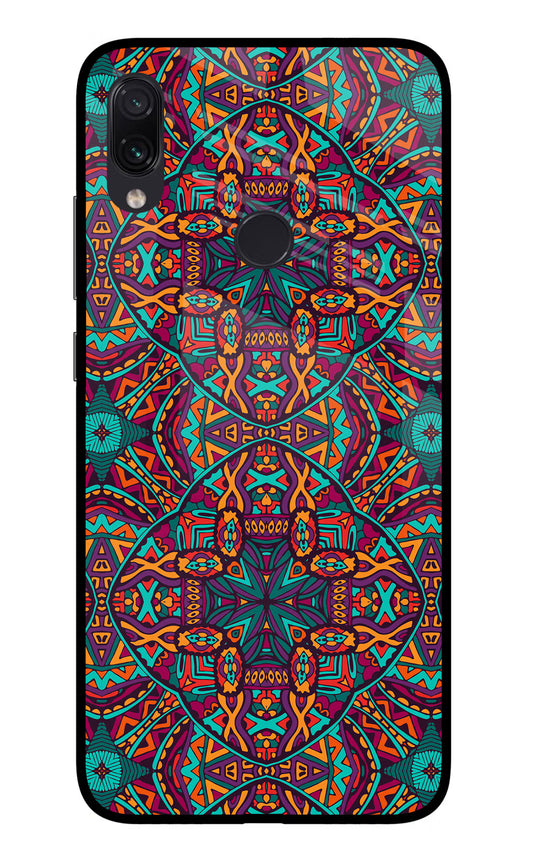 Colour Mandala Redmi Note 7S Glass Case