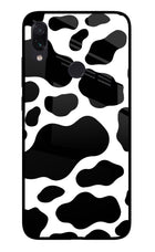 Cow Spots Redmi Note 7S Glass Case