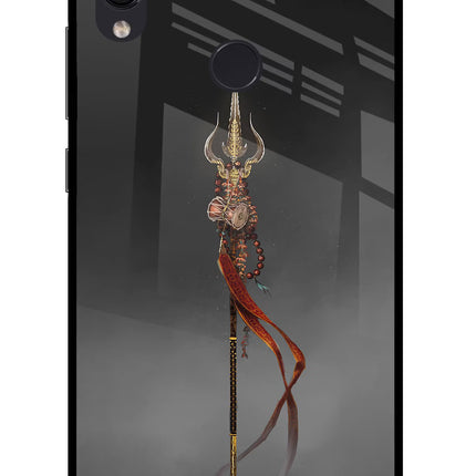 Shiv Trishul Redmi Note 7S Glass Case