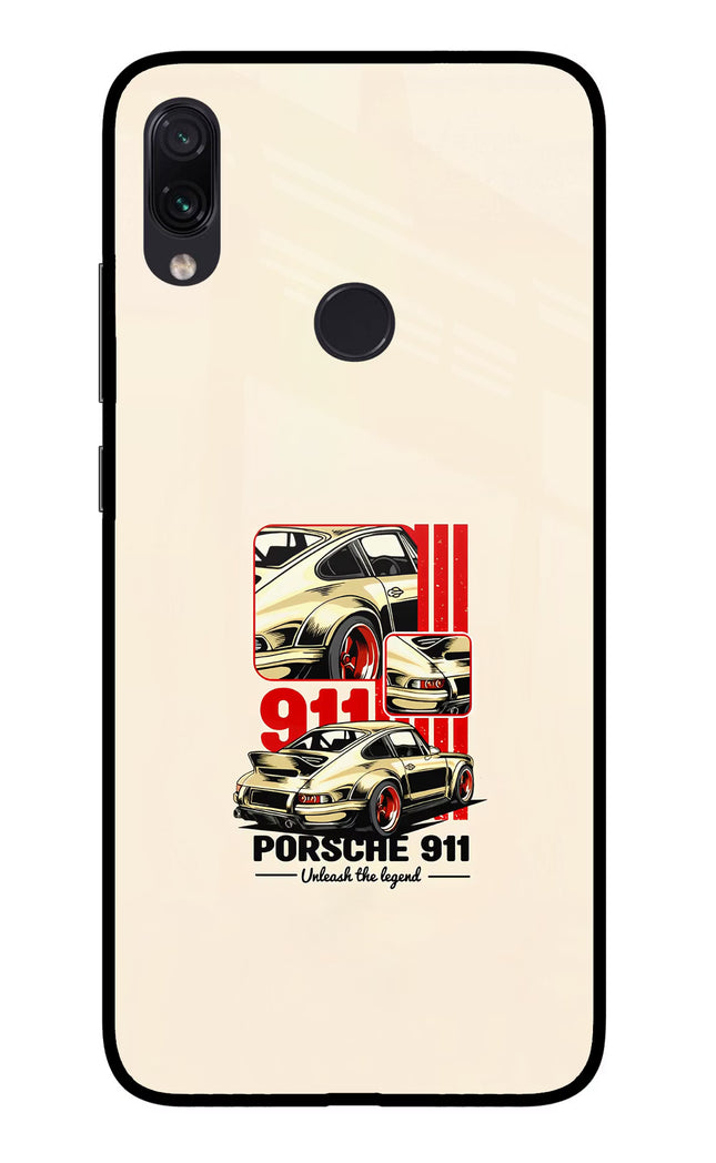 Classic Porsche 911 Redmi Note 7S Glass Case