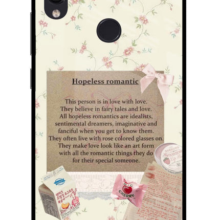 Hopeless Romantic Redmi Note 7S Glass Case