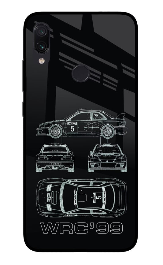 WRC'99 Redmi Note 7S Glass Case
