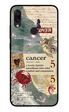 Cancer Zodiac Redmi Note 7S Glass Case