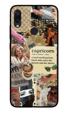 Capricorn Zodiac Redmi Note 7S Glass Case