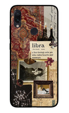 Libra Zodiac Redmi Note 7S Glass Case