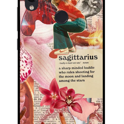 Sagittarius Zodiac Redmi Note 7S Glass Case
