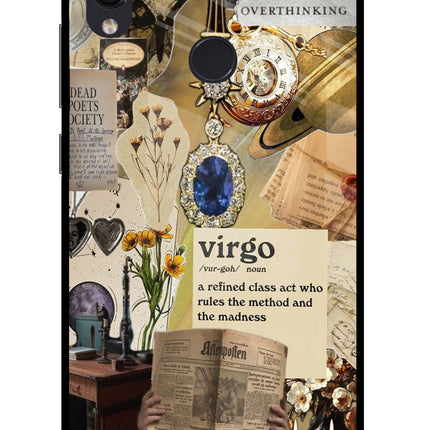 Virgo Zodiac Redmi Note 7S Glass Case
