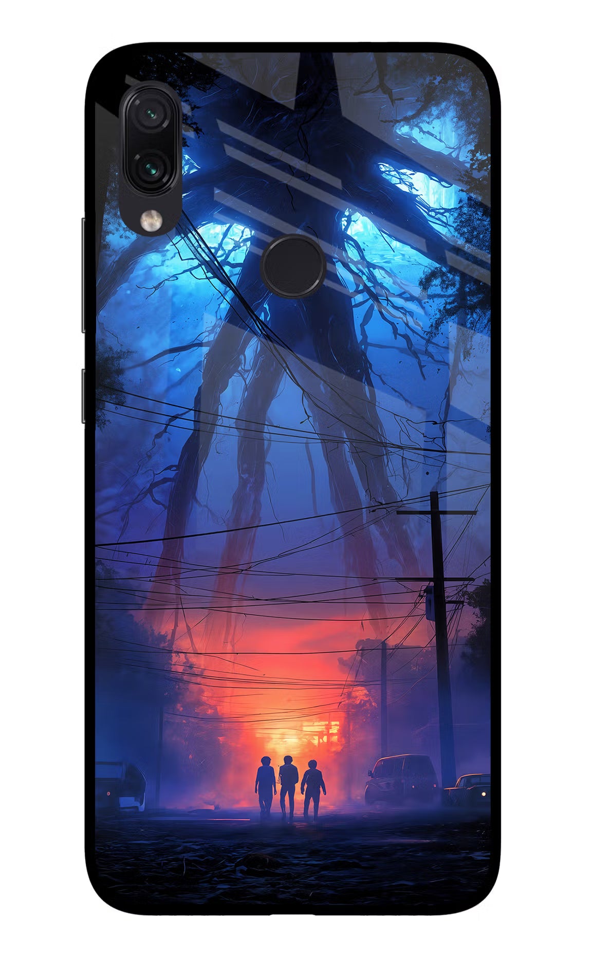 Ordinary Things Shadow Redmi Note 7S Glass Case Back Cover by Casekaro