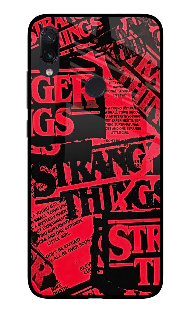 Ordinary Things Redmi Note 7S Glass Case